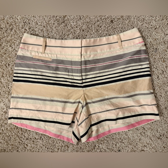 LOFT Striped Multicolor Shorts - Picture 1 of 5